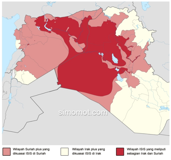 wilayah kekuasaan ISIS