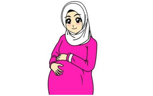  Gambar  Gambar  Dp Bbm Ibu  Hamil  Lucu  Kartun  Muslimah 