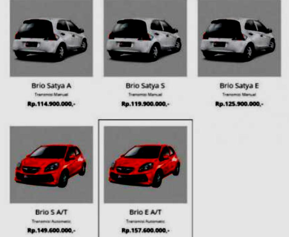 Daftar lengkap harga mobil murah Ayla Agya Datsun 