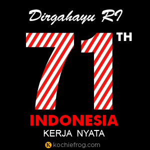 Kumpulan gambar dan animasi bergerak 71 Tahun Indonesia Merdeka, Kerja 